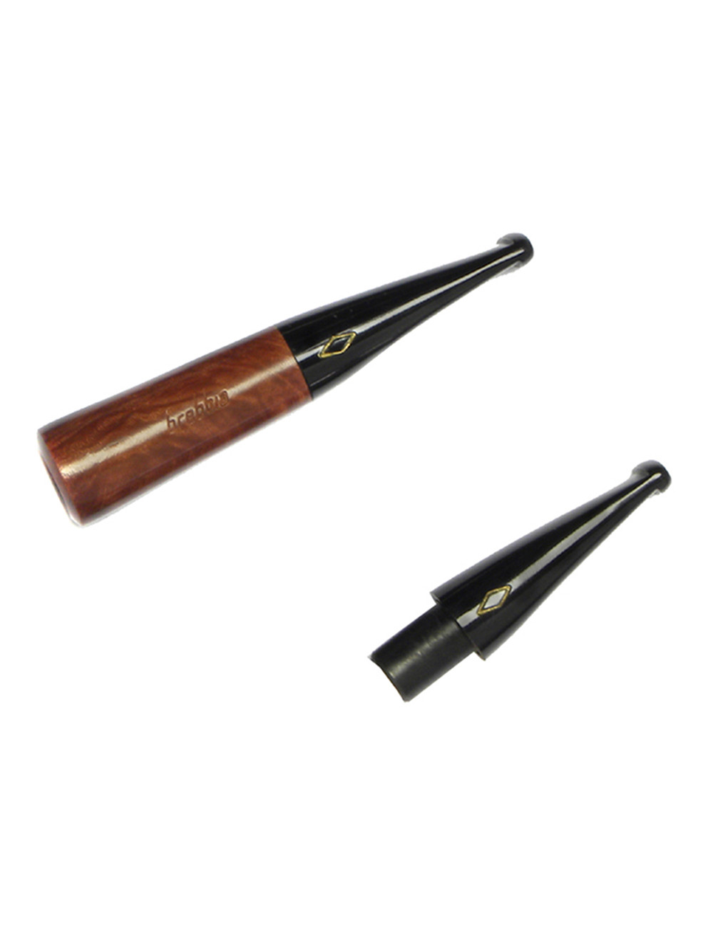 Acrylic mouthpiece for tuscan cigar